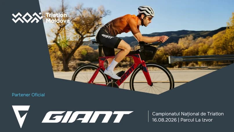 Campionatul Național de Triatlon 2026: Învingătorii aleg Giant Ⓟ