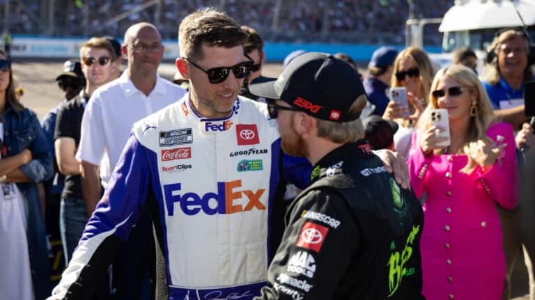 Can Denny Hamlin Keep Closing on Tyler Reddick? San Diego Presents a Major Test