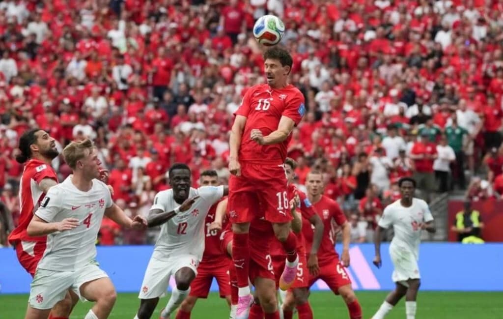 Canada pierde primul loc în grupă după înfrângerea cu Elveția și va juca în optimile Cupei Mondiale