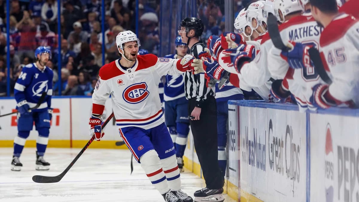 Canadiens win Game 5, push Lightning to brink in Eastern 1st Round