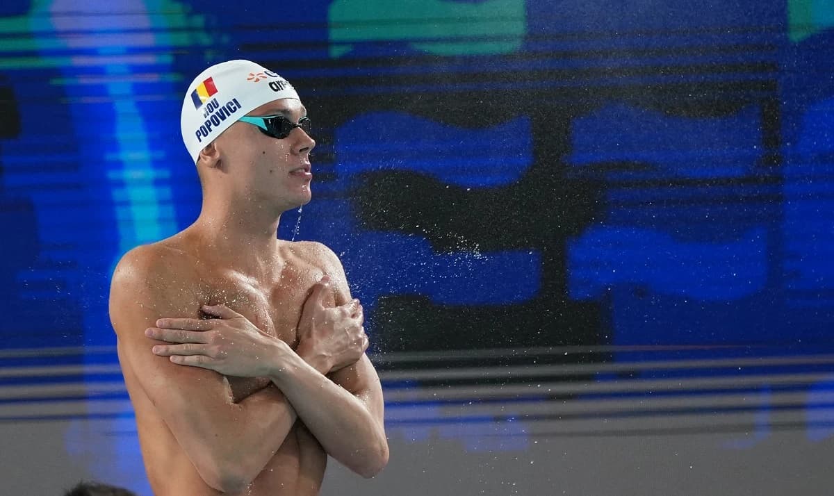 Când are loc finala probei de 200 m liber de la Europenele de la Paris. David Popovici luptă pentru