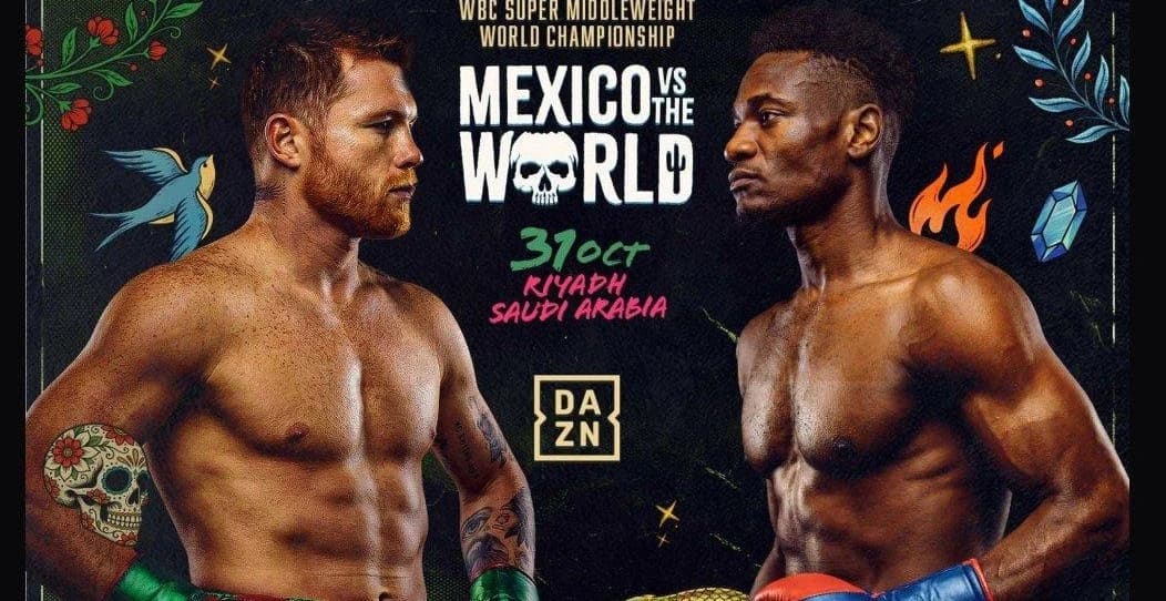 Canelo Alvarez vs Christian Mbilli officially official for October 31st, but red flags remain