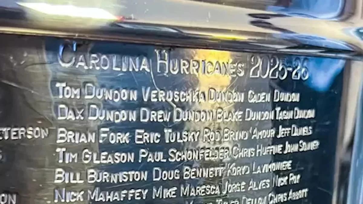 Canes owner takes some heat for names on Stanley Cup, but he's not the first to do it