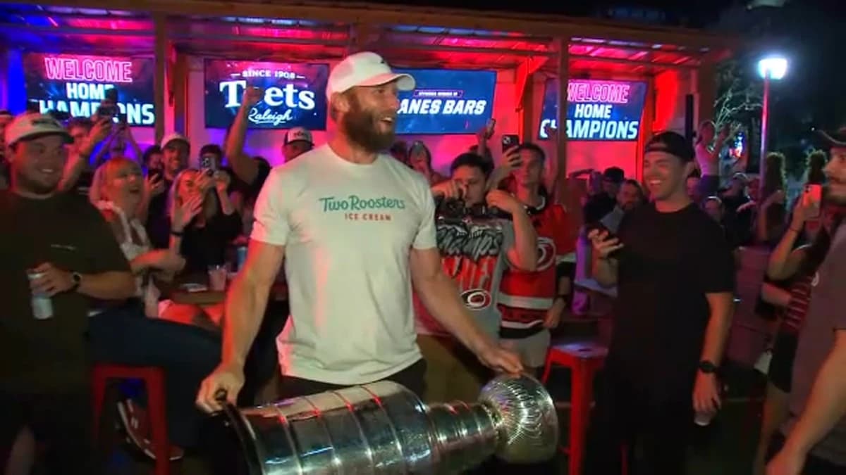 Canes victory celebration NC: Carolina Hurricanes parade for Stanley Cup 2026 win in downtown Raleig