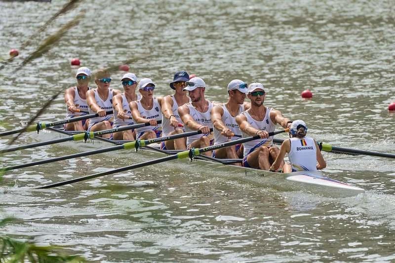 Canotaj; Echipajul României, locul 2 în finala mică la proba de Mix8+, la World Rowing Shanghai Spri