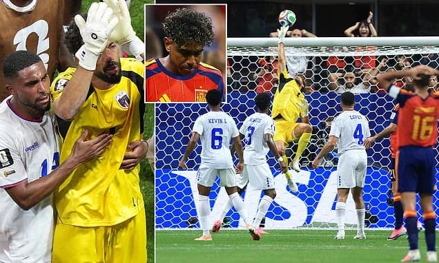 Cape Verde STUN sluggish Spain to pull off one of the World Cup's greatest ever shocks with heroic d