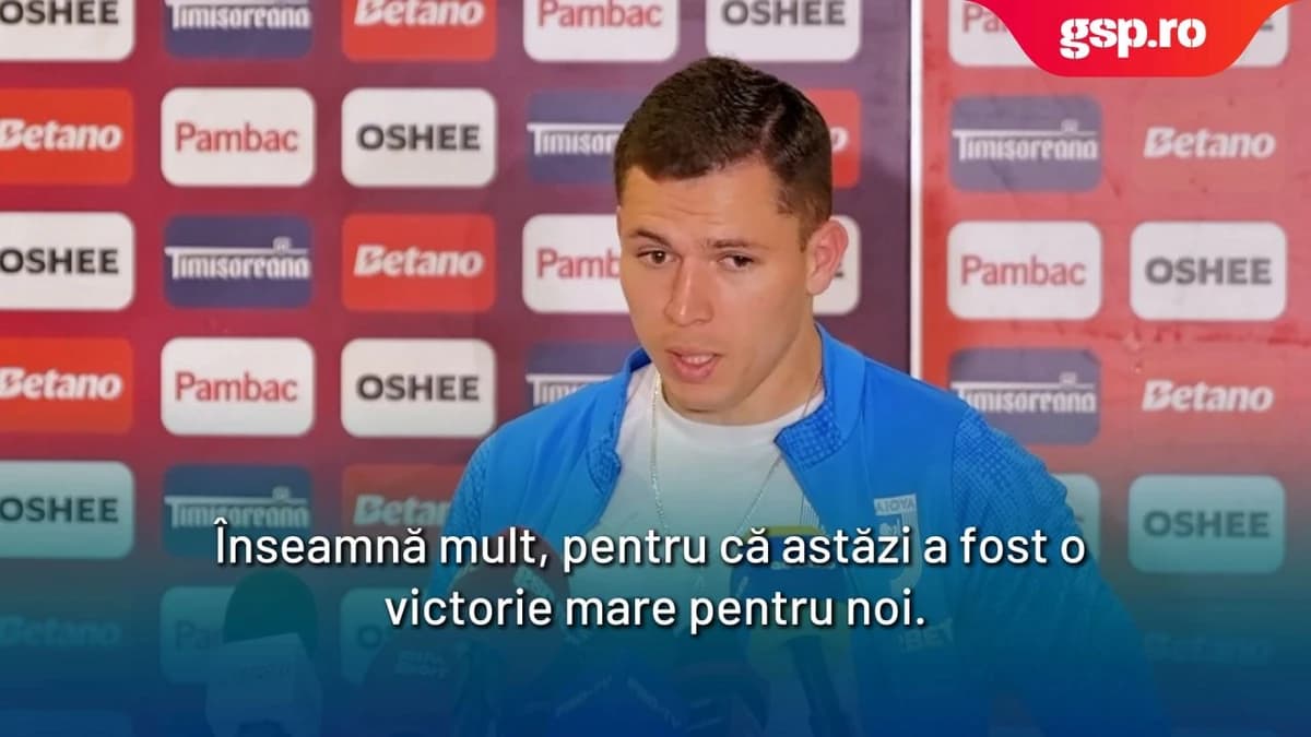 Carlos Mora, după victoria împotriva Dinamo București: „Am dat totul pe teren”