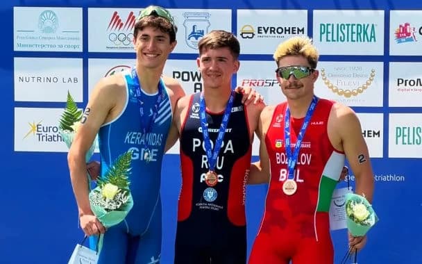 Carol Popa, de la CSM Constanța, un nou titlu de campion balcanic la triatlon