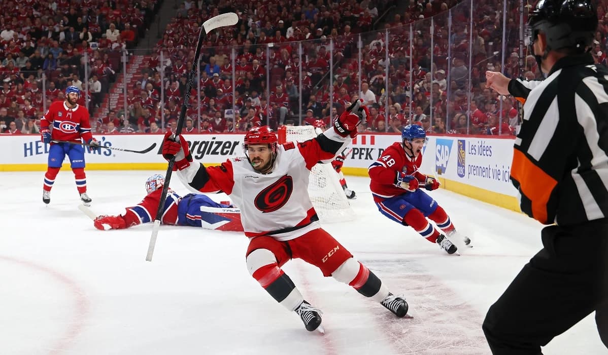 Carolina Hurricanes – Montreal Canadiens 4-0. Canes, la o singură victorie de calificarea în finala