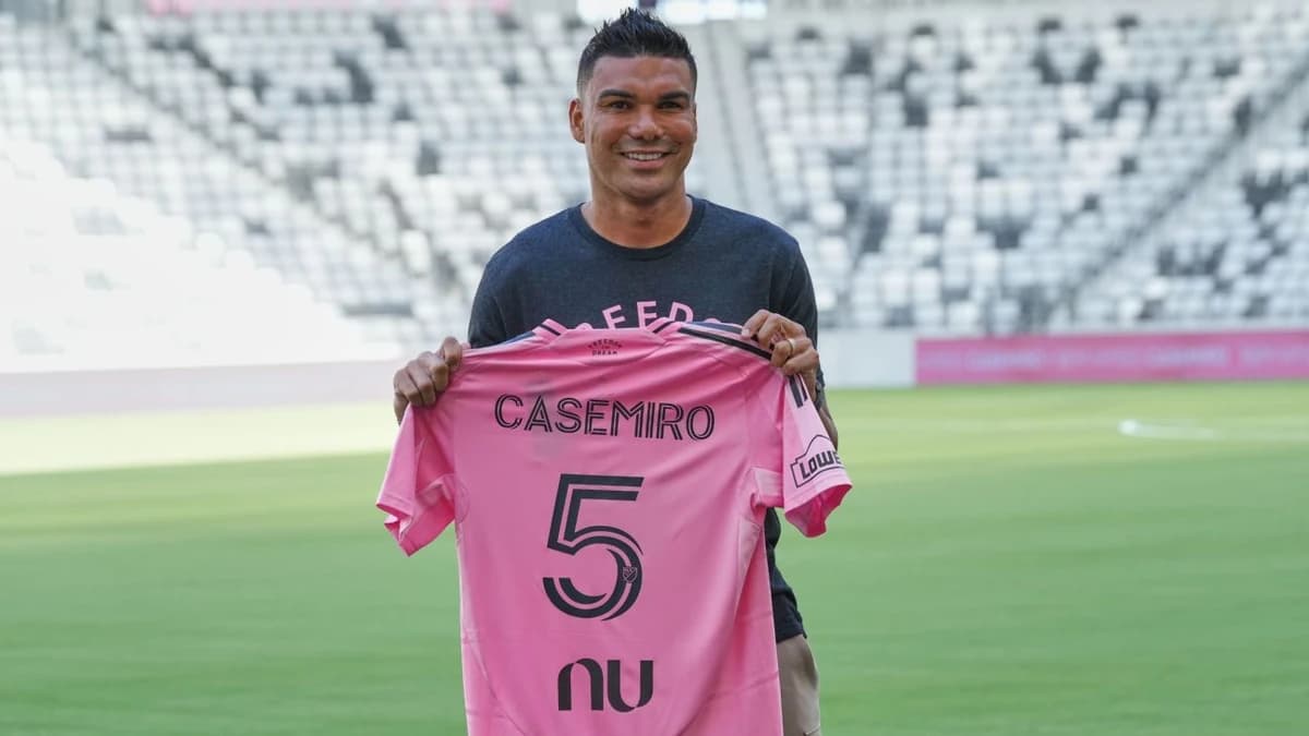 Casemiro joined Miami to help 'god of football' Messi win