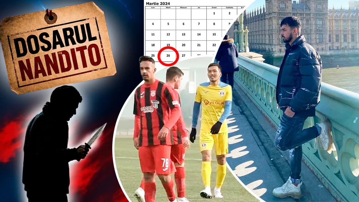 Ce făcea fotbalistul Nandito Badea în Londra cu 3 zile înainte de înjunghierea jurnalistului la coma