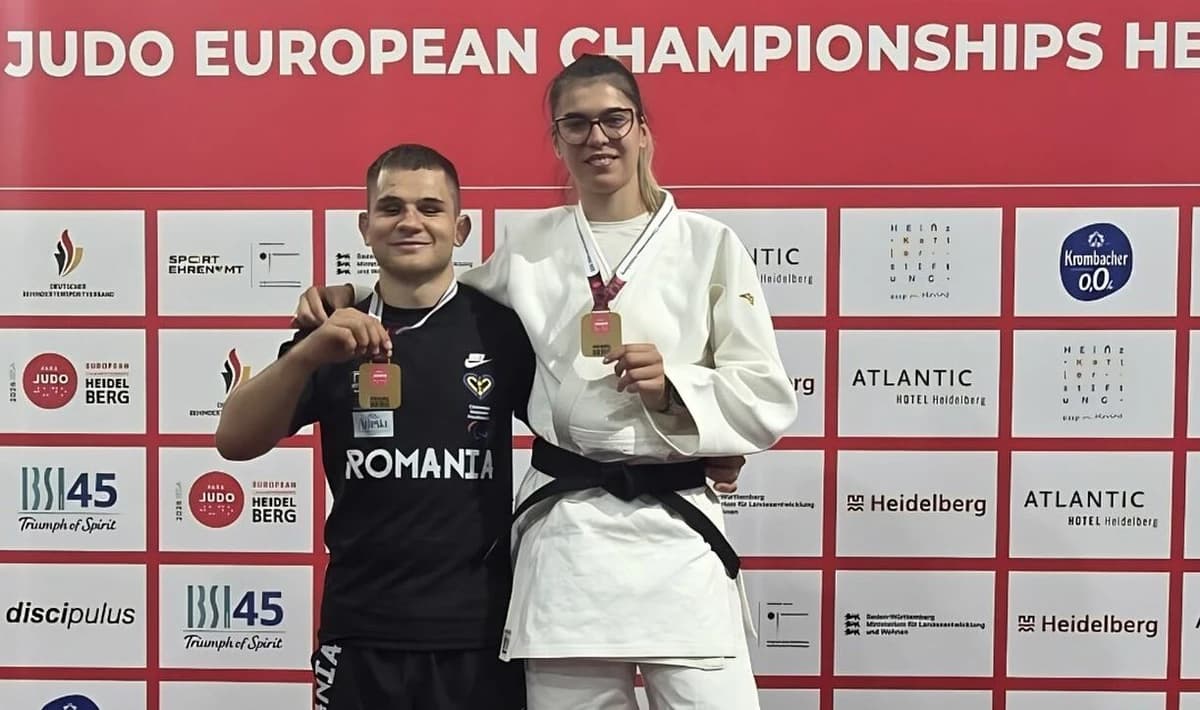 Ce performanță! Gabriela-Cristina Dumitrescu și Alex Bologa au cucerit aurul la Campionatele Europen