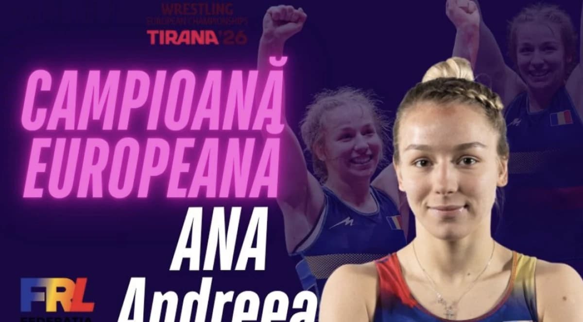 Ce performanță pentru România! Andreea Beatrice Ana a câștigat aurul la Campionatele Europene
