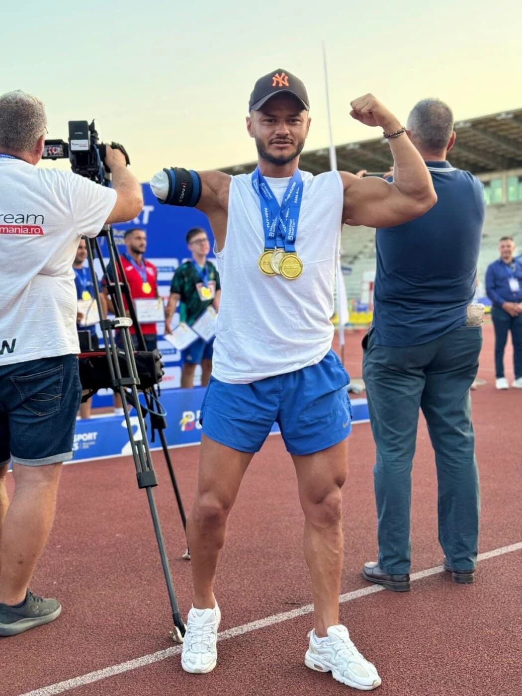 Ce performanță! Trei medalii pentru Mihai Marian Apostol la prima ediție a Jocurilor Parasport