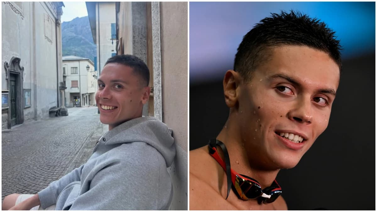Cele două cuvinte ale lui David Popovici care i-au viralizat o postare. Peste 12 mii de aprecieri în