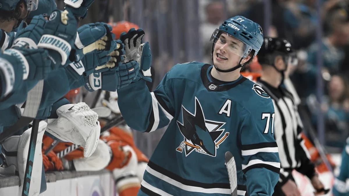 Celebrini happy to have new 5-year contract help Sharks improve roster
