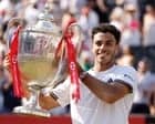 Cerúndolo fights back in marathon three-hour Queen’s final to defeat Paul