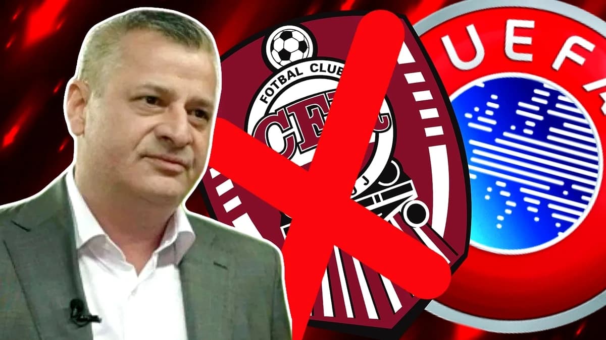 CFR Cluj, amendată și amenințată de UEFA cu excluderea din cupele europene! Reacția exclusivă a patr