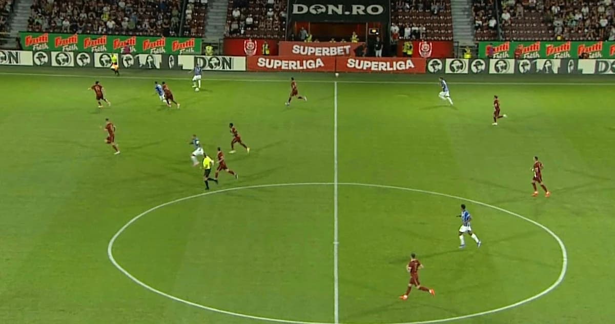 CFR Cluj - Farul 0-0, ACUM, pe Digi Sport 1. Ritm bun de joc în Gruia! Ocazii la ambele porți