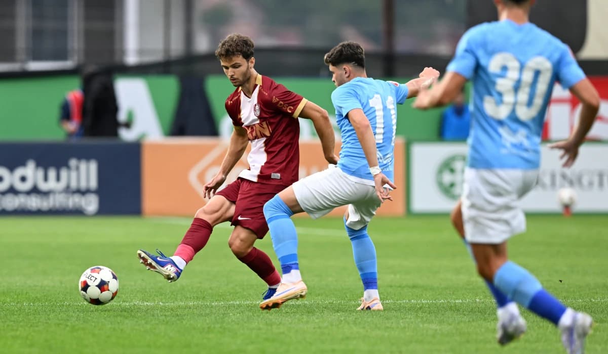 CFR Cluj – FC Voluntari 4-0. Ardelenii fac spectacol în Gruia! Andrei Cordea face dubla după pauză