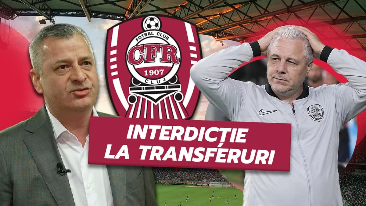 CFR Cluj, LOVITĂ iar după doar două zile! Ce fotbaliști au provocat noua interdicție la transferuri