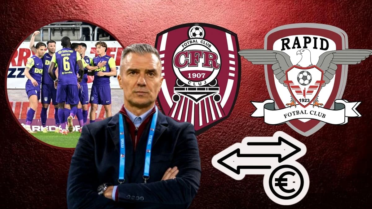 CFR Cluj se mută în Giulești după plecarea lui Pancu! Cei 4 jucători pe care îi vrea la Rapid!