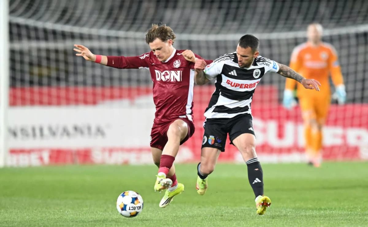 CFR Cluj - U Cluj, derby la cote maxime în lupta la titlu! Echipele de start