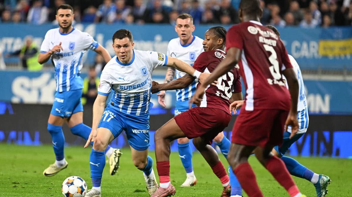 CFR Cluj – Universitatea Craiova Live Text Online, de la 21:00, în etapa 8 din play-off-ul Superligi