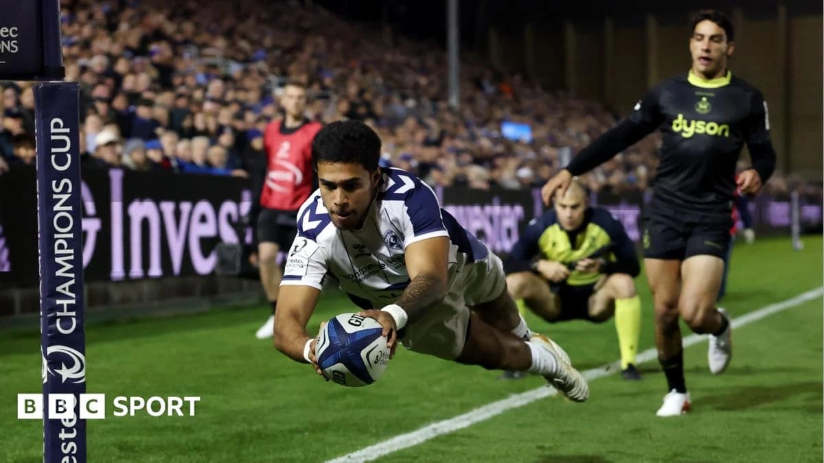 Champions Cup: Bath 14-32 Montpellier - French side excel in second half to win