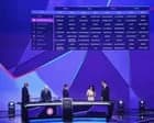 Champions League draw: Arsenal face Real Madrid, Man City get Barcelona and PSG