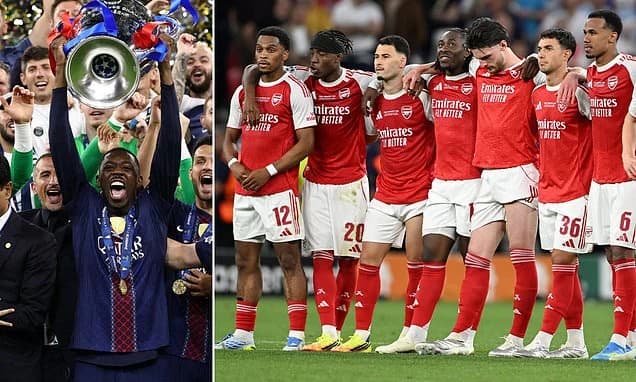 Champions League supercomputer: PSG are FIFTH favourites for a third consecutive crown and Man Unite