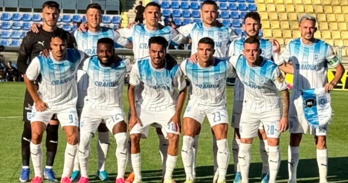 Champions League. Universitatea Craiova a învins în deplasare ML Vitebsk, în primul tur preliminar