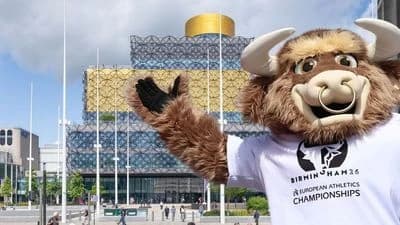 ‘Champions Square’ fan zone launches in Birmingham ahead of European Athletics Championships