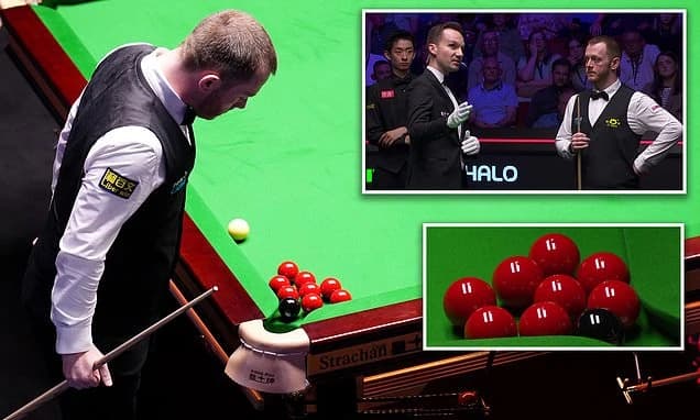 Chaos at the Crucible: Farce as bizarre stalemate causes LONGEST-EVER World Championship frame as st
