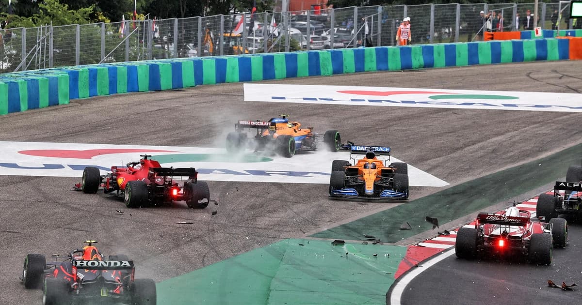 Chaotic F1 race sees bizarre Lewis Hamilton start as first-time winner triumphs
