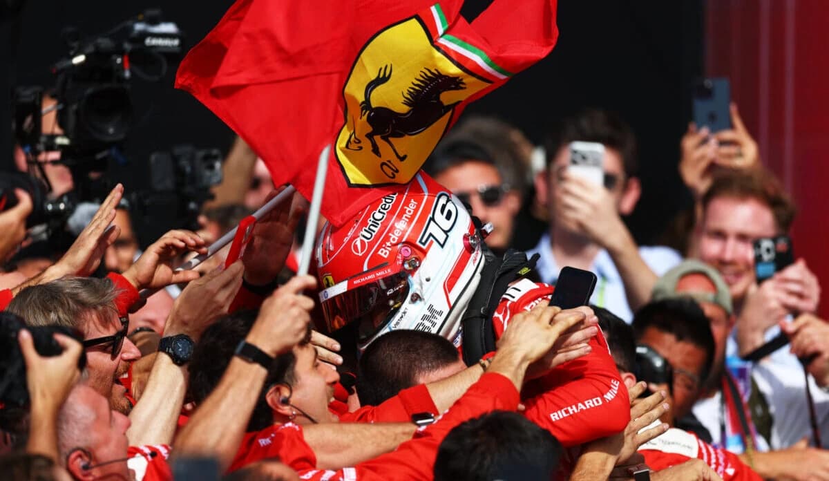 Charles Leclerc a răsuflat uşurat, după ce a câştigat cursa de la Silverstone: “Nu am visat la final