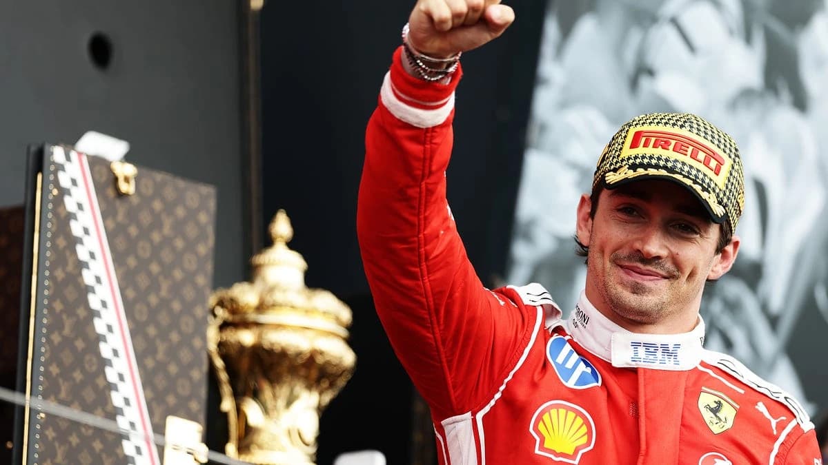 Charles Leclerc wins Formula 1 race at Silverstone in 2026, results