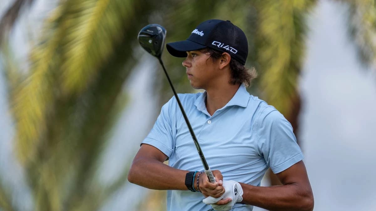Charlie Woods makes cut at Junior PGA Championship with a 2nd-round 70