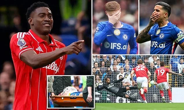 Chelsea were so pathetic in this shambling 3-1 defeat that Nottingham Forest's fourth team would hav