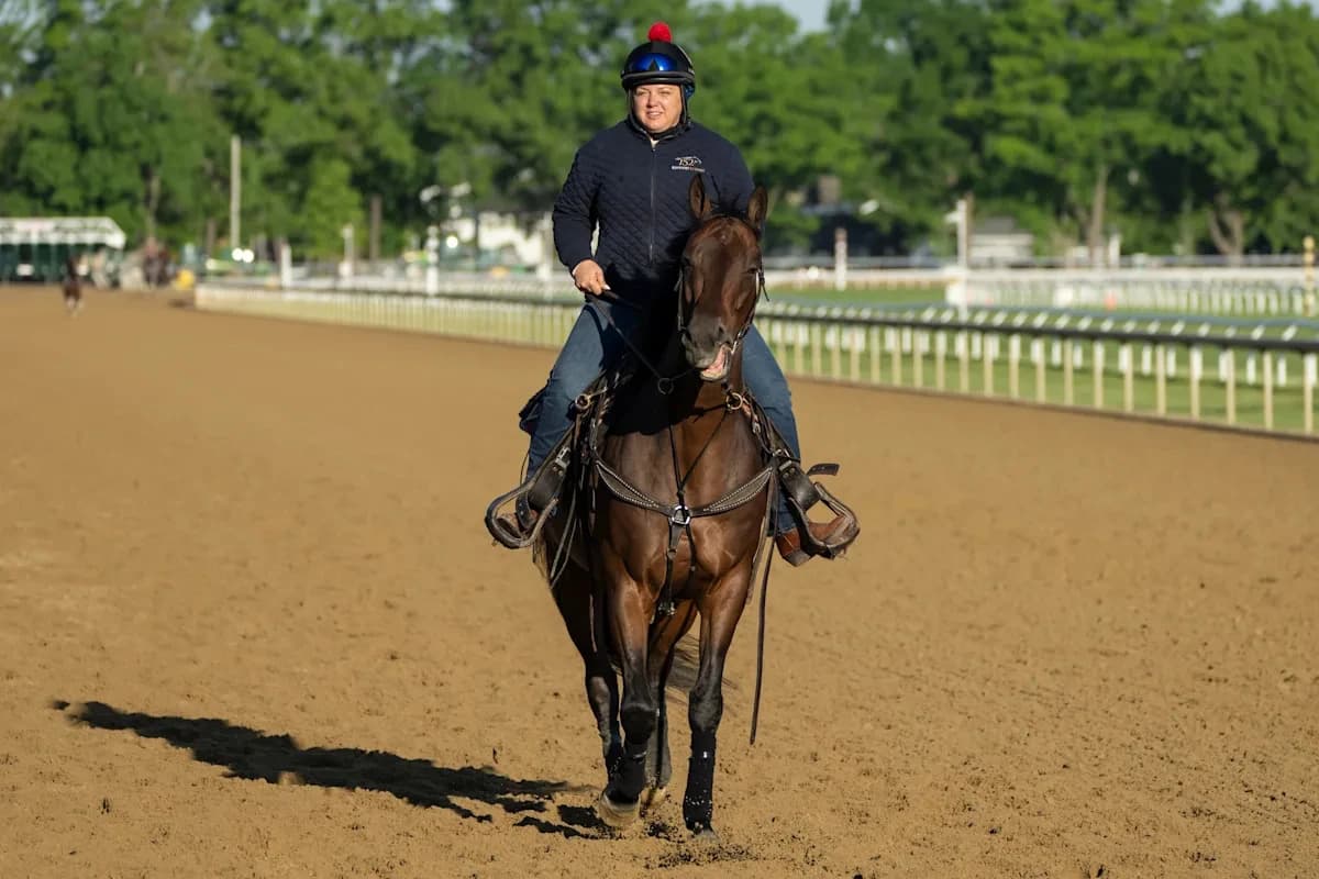 Cherie DeVaux returns to familiar Saratoga for the Belmont after her historic Kentucky Derby