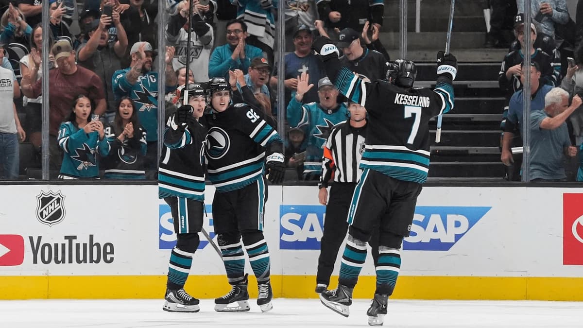 Chernyshov scores twice, gets OT winner for Sharks against Kings