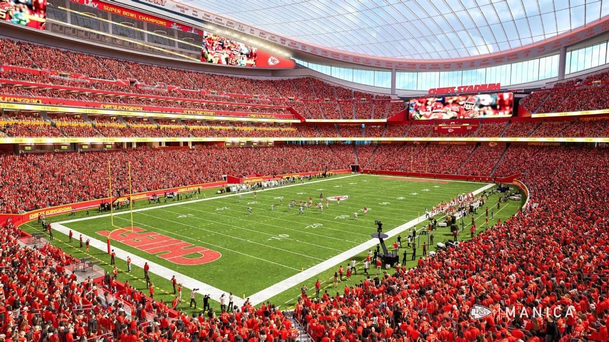 Chiefs unveil renderings of $3B dome stadium