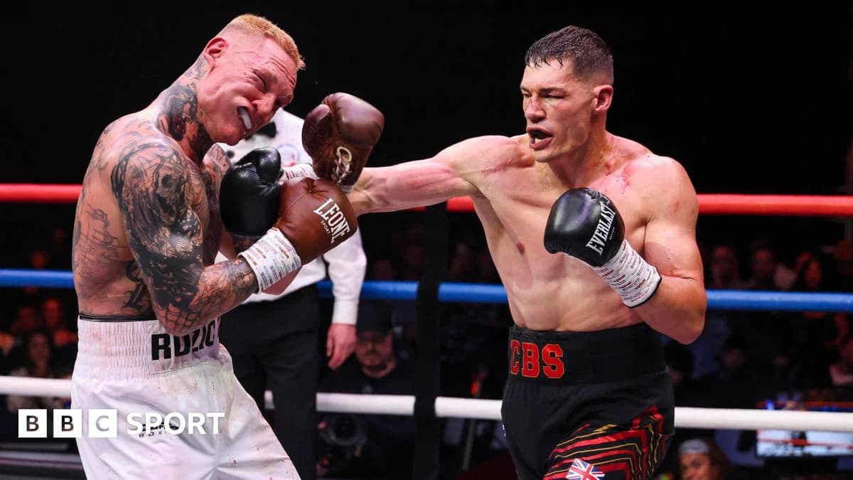 Chris Billam-Smith vs Ryan Rozicki: Briton earns stoppage victory on Zuffa Boxing's UK debut