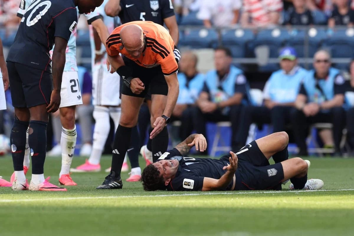Christian Pulisic suffered leg microfracture in USMNT loss to Belgium, will miss several weeks - The