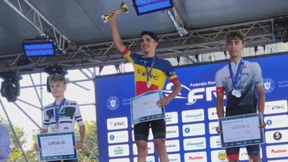 Ciclism: Ianis Sinu, campion național la cadeți