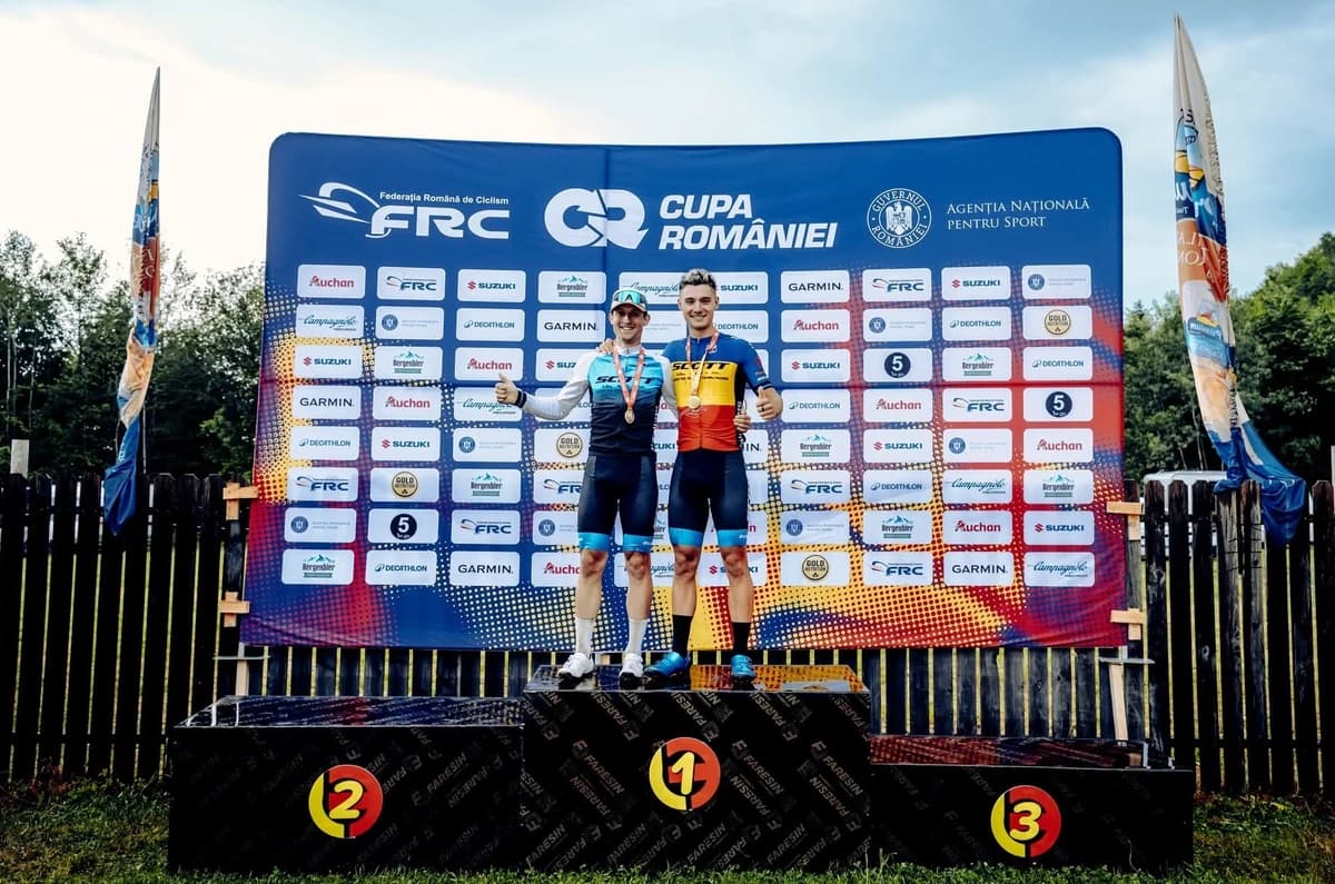 Cicliştii de la CSU Târgu Mureş, pe podiumul Cupei României la mountain bike