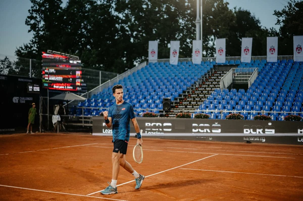Cinci români pe tabloul principal la turneul Challenger Concord Iași Open. Filip Jianu îl va întâlni