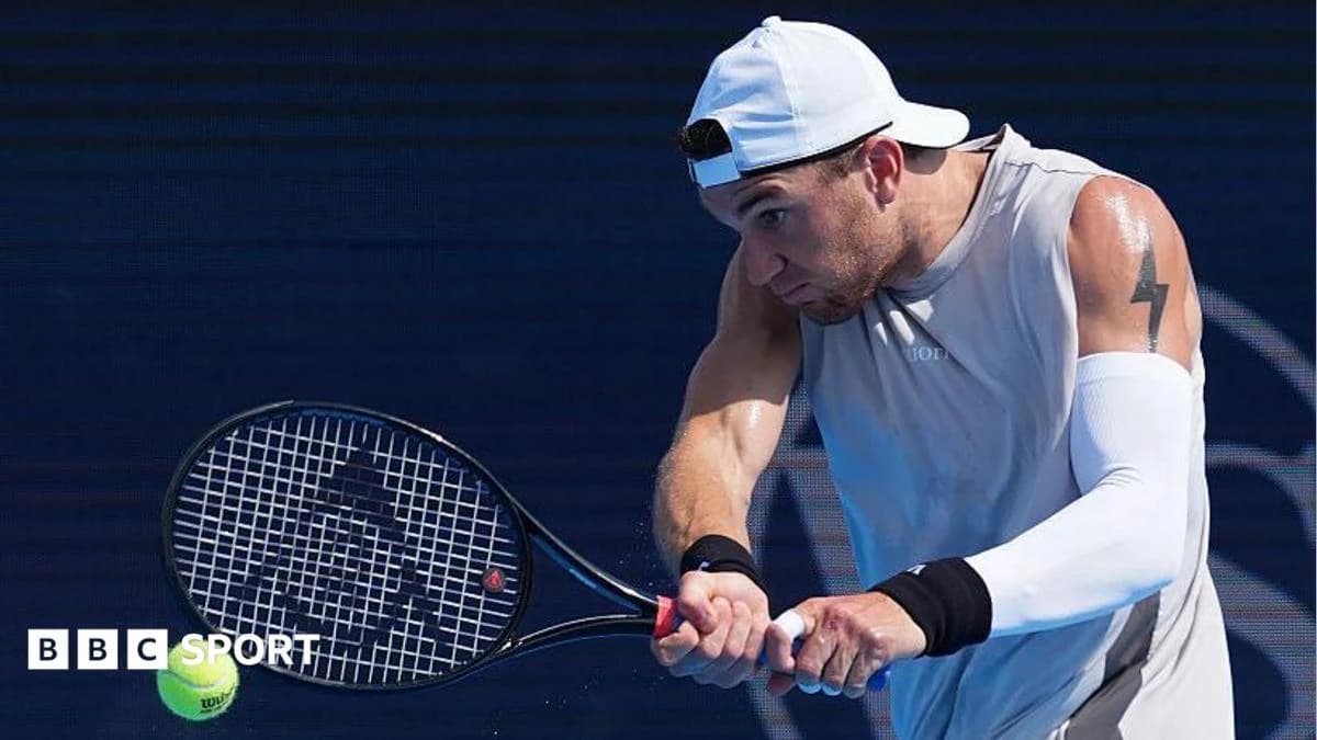 Cincinnati Open: Jack Draper slumps to first-round loss to Martin Landaluce
