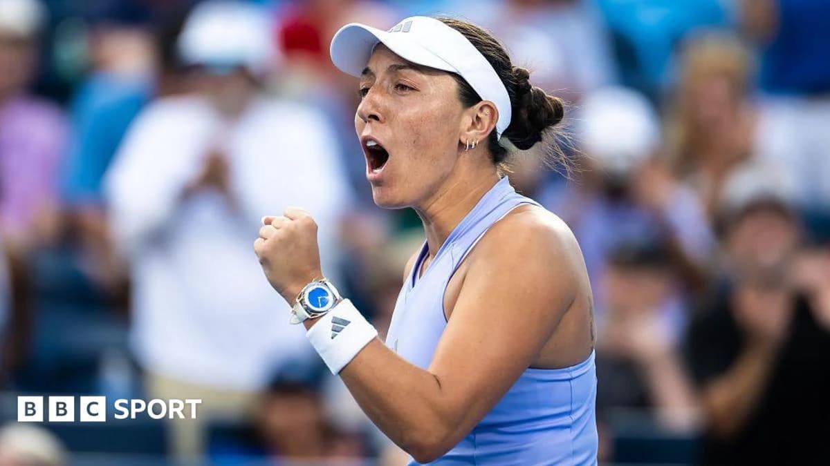 Cincinnati Open: Jessica Pegula beats Iga Swiatek to set up all-US final