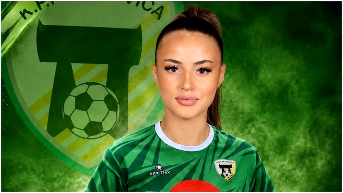 Cine este fotbalista care face furori cu aparițiile sale. Elmedina are contract cu o echipă de renum